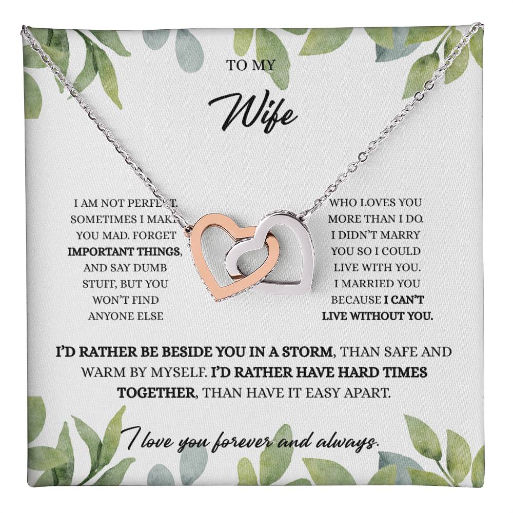 Interlocking Hearts Necklace