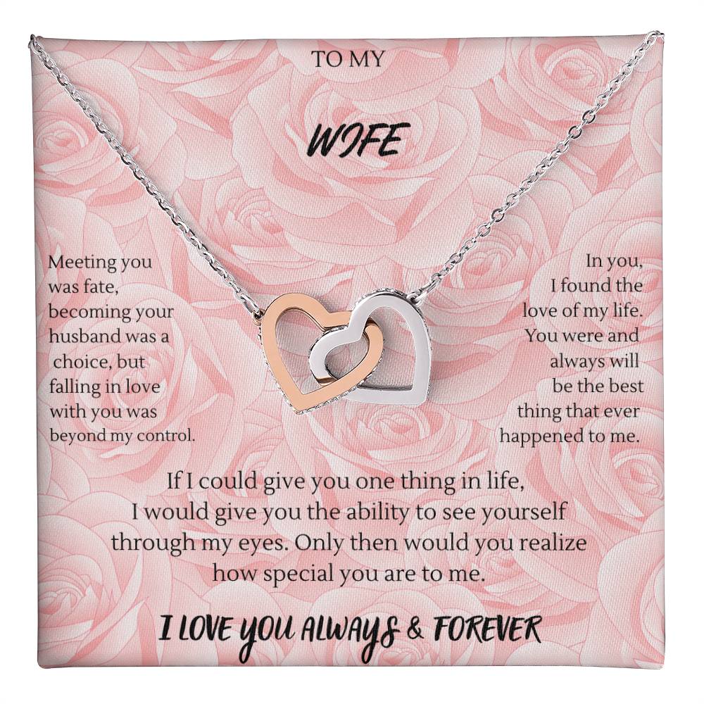 Interlocking Hearts Necklace