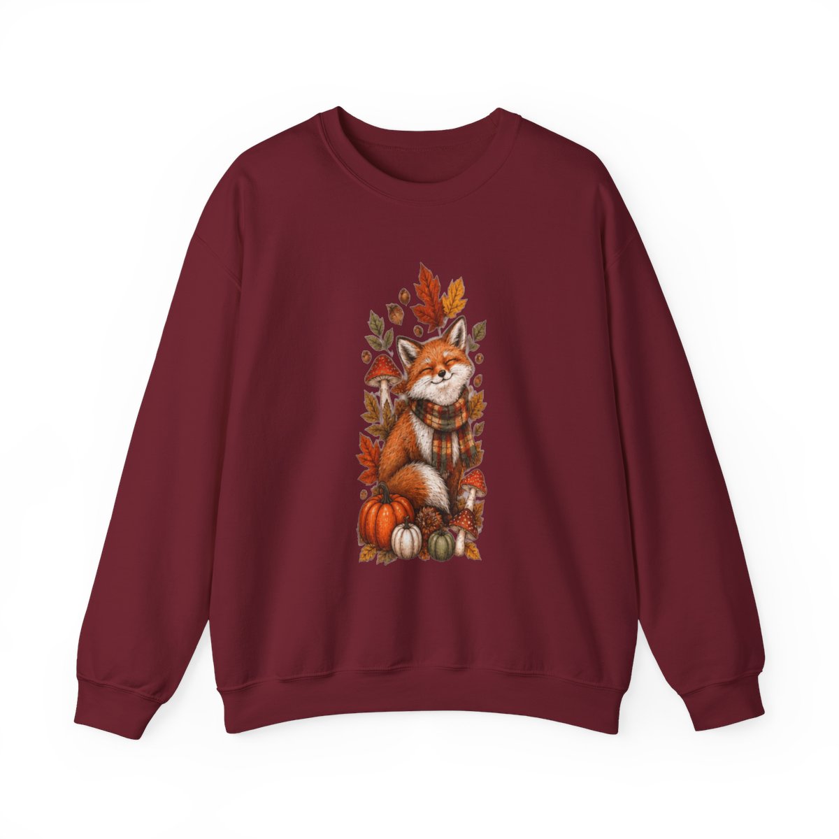 FALL FOX Unisex Heavy Blend™ Crewneck Sweatshirt