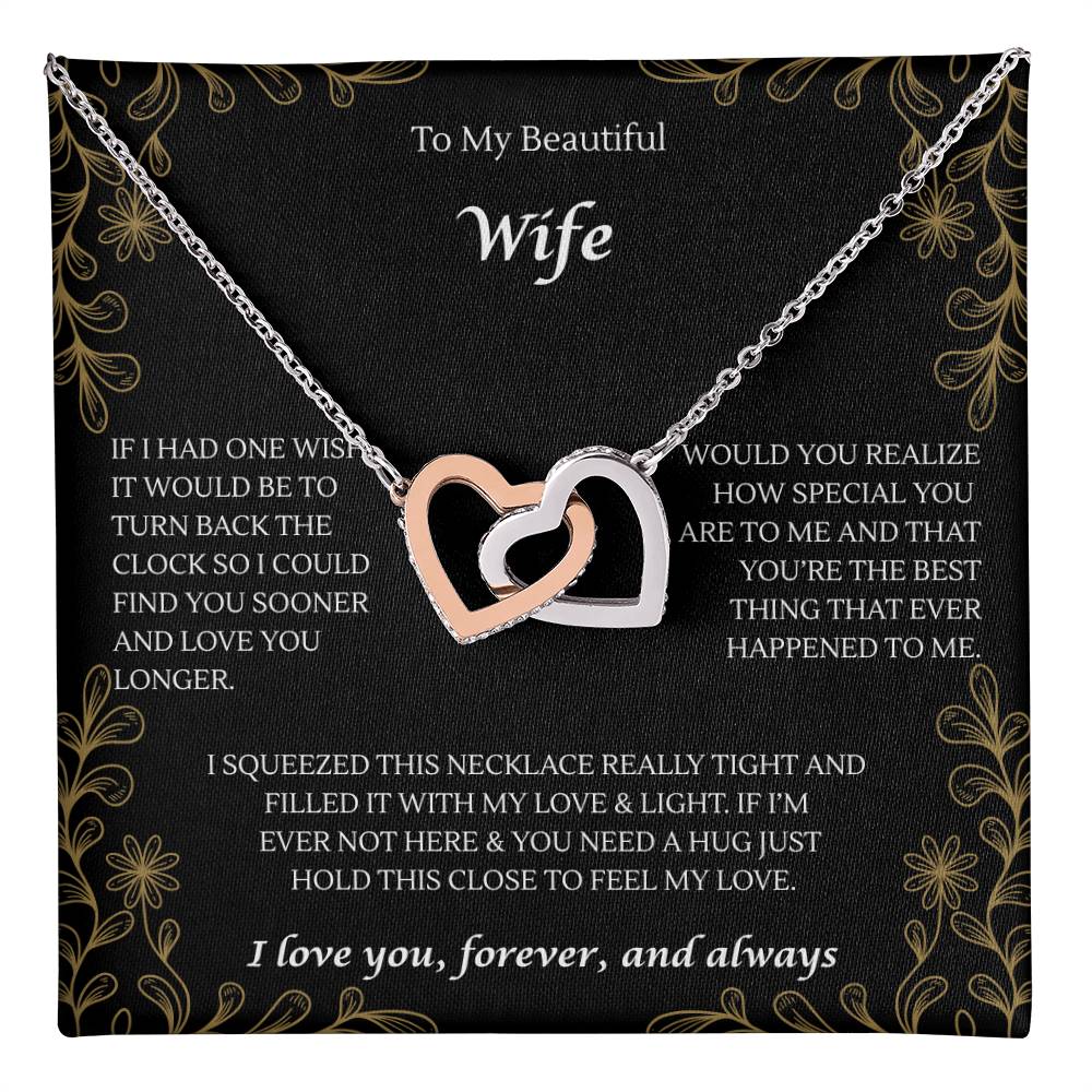 Interlocking Hearts Necklace