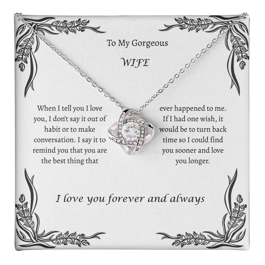 Love Knot Necklace