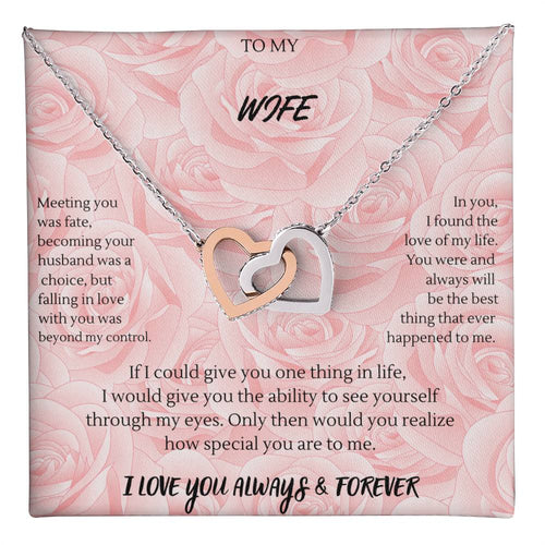 Interlocking Hearts Necklace