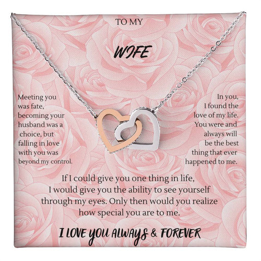 Interlocking Hearts Necklace