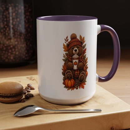 FALL BEAR MUG