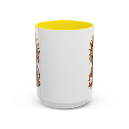 FALL COWGIRL BOOT MUG