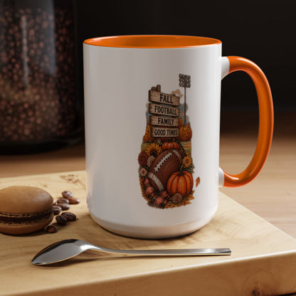FALL FOOTBALL MUG