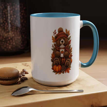 FALL BEAR MUG