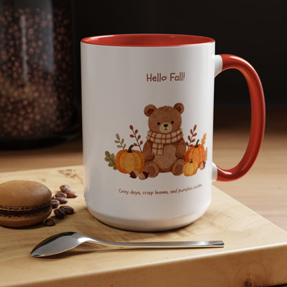 COZY BEAR FALL MUG