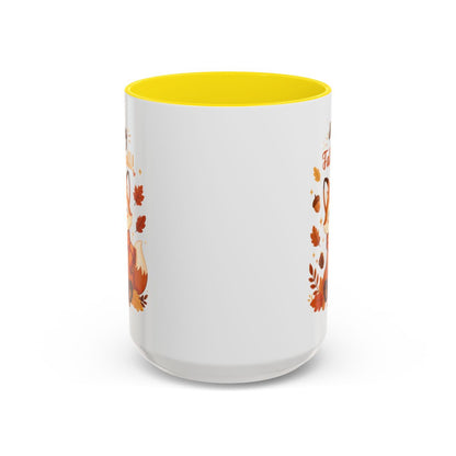HAPPY FALL YALL FOX MUG
