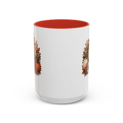 LEOPARD PRINT PUMPKIN MUG
