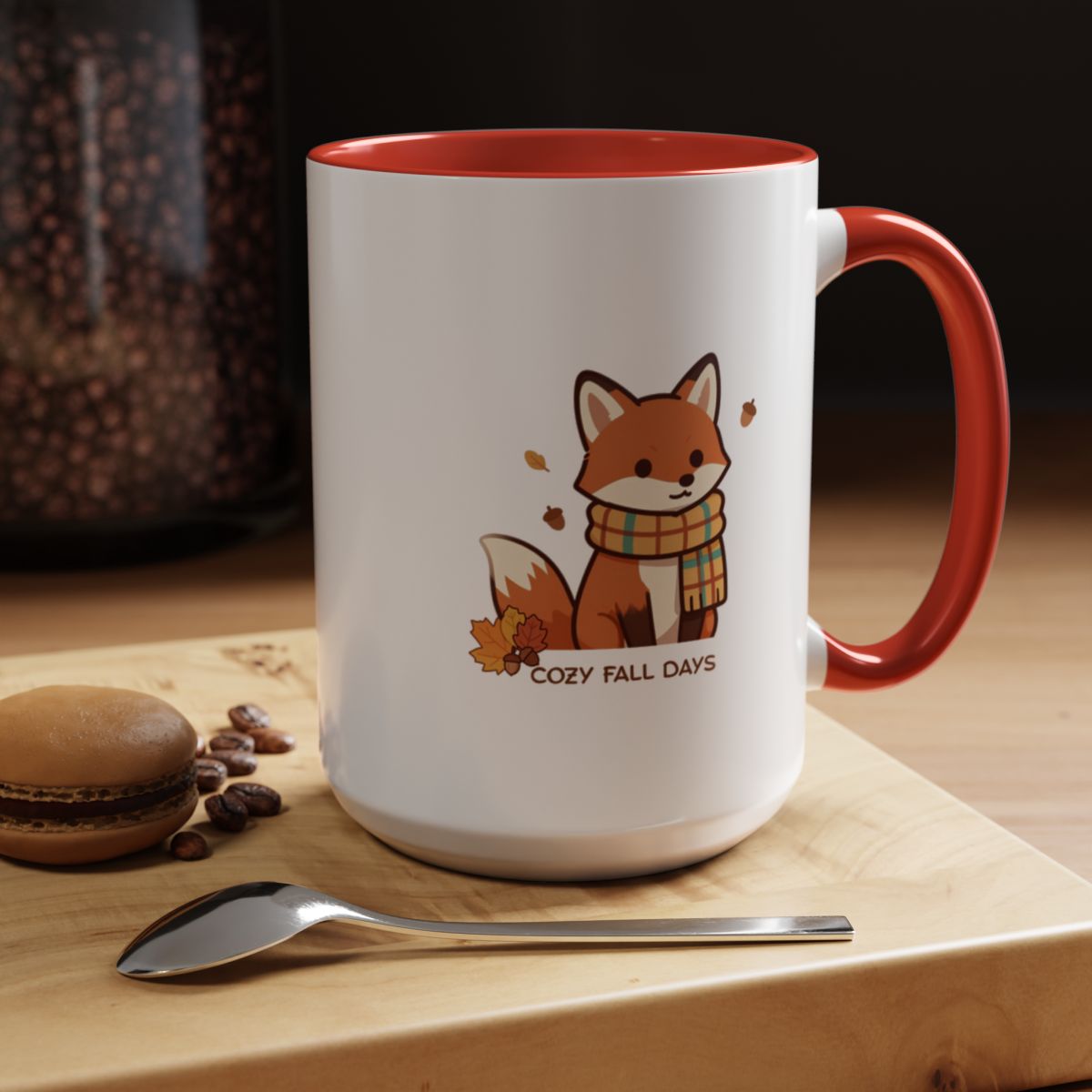 COZY FALL FOX MUG
