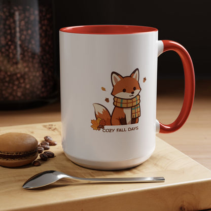 COZY FALL FOX MUG