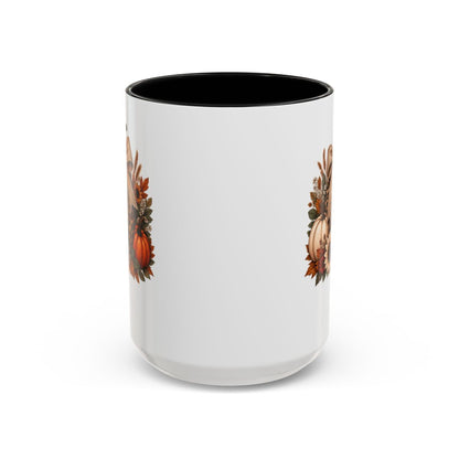 LEOPARD PRINT PUMPKIN MUG