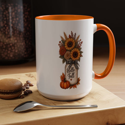 HELLO FALL SUNFLOWER MUG