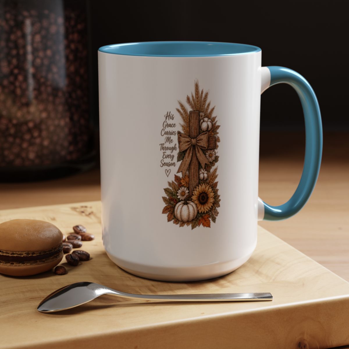 FALL CROSS MUG