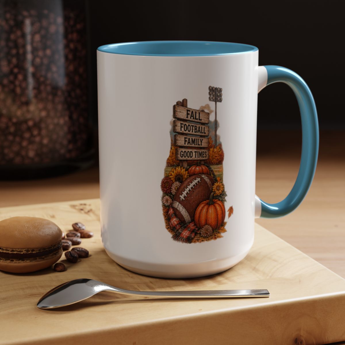 FALL FOOTBALL MUG