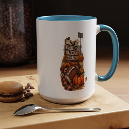 FALL FOOTBALL MUG