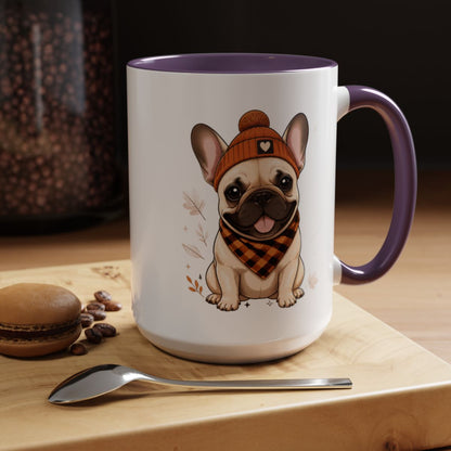 FALL FRENCHIE BANDANA MUG