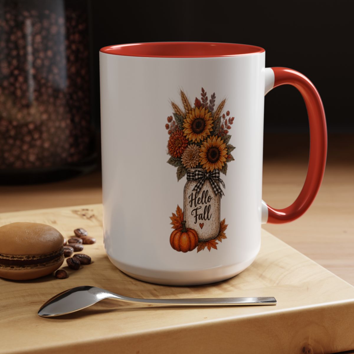 HELLO FALL SUNFLOWER MUG