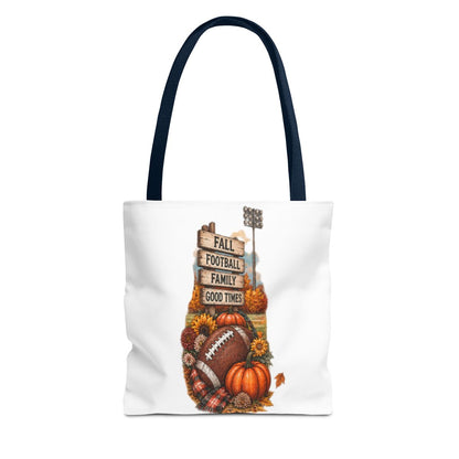 FALL FOOTBALL TOTE BAG