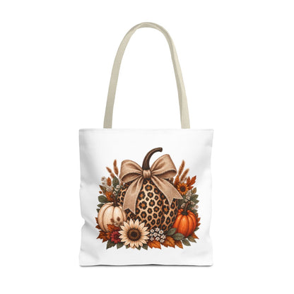 LEOPARD PUMPKIN TOTE BAG