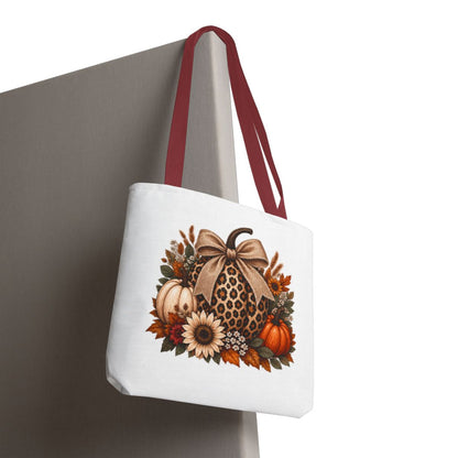 LEOPARD PUMPKIN TOTE BAG