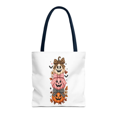 STACK OF PUMPKINS TOTE BAG