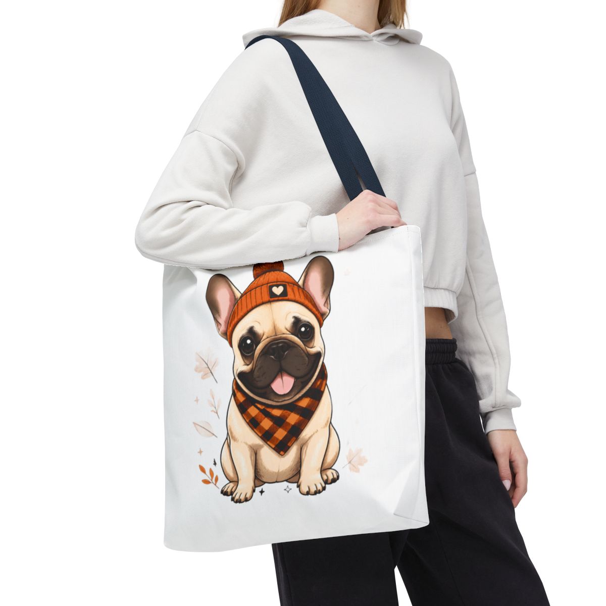 FALL BANDANA FRENCHIE TOTE BAG