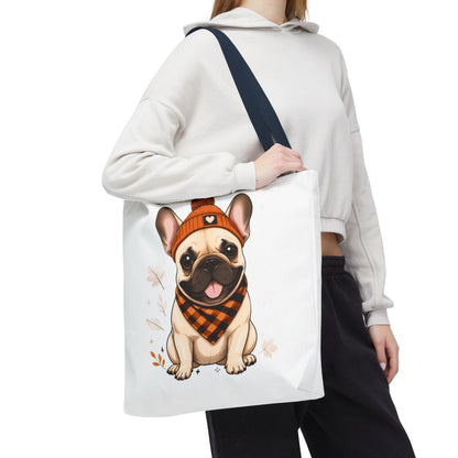 FALL BANDANA FRENCHIE TOTE BAG