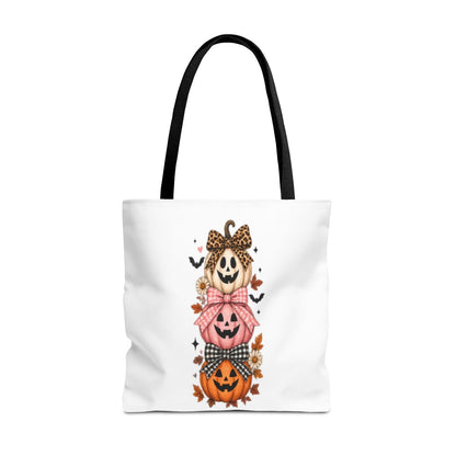 STACK OF PUMPKINS TOTE BAG