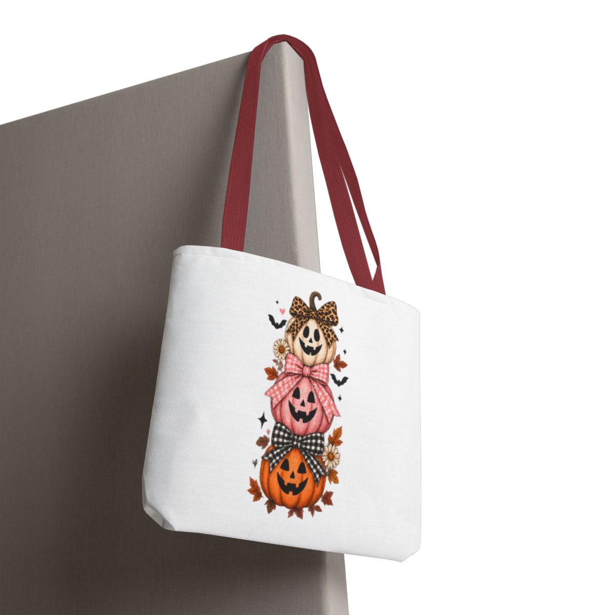 STACK OF PUMPKINS TOTE BAG