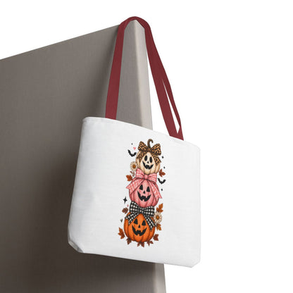 STACK OF PUMPKINS TOTE BAG