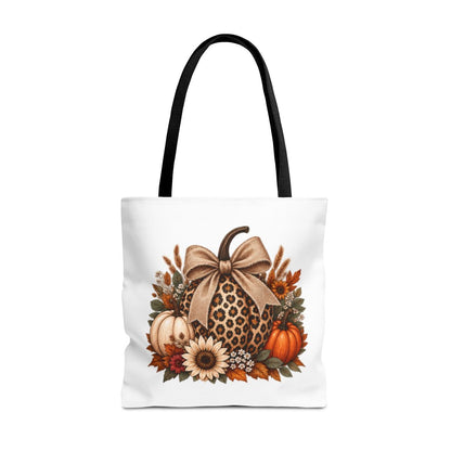 LEOPARD PUMPKIN TOTE BAG