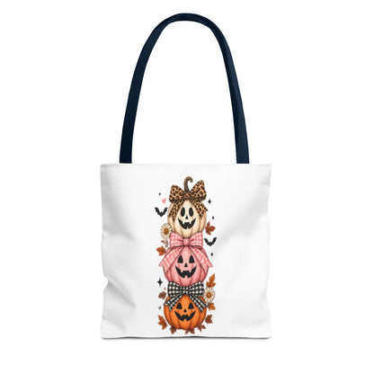STACK OF PUMPKINS TOTE BAG