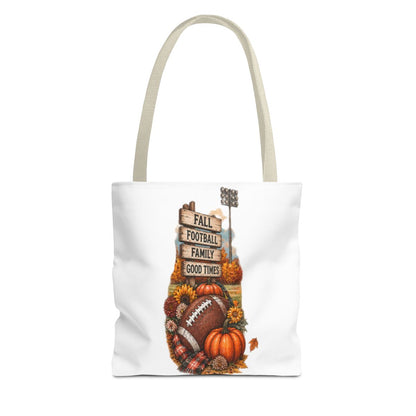 FALL FOOTBALL TOTE BAG