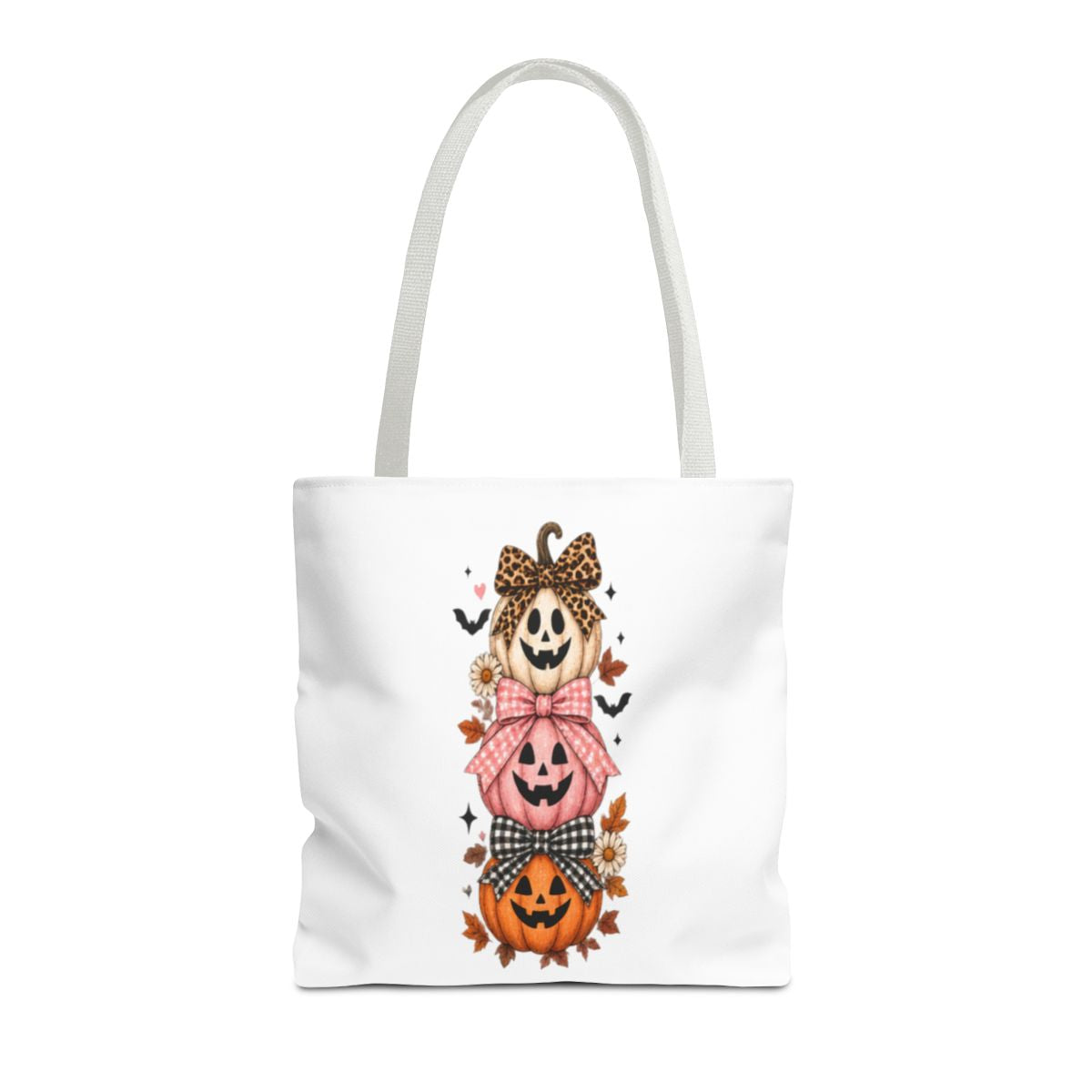 STACK OF PUMPKINS TOTE BAG