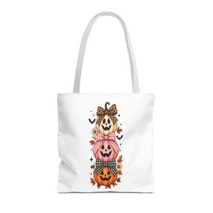 STACK OF PUMPKINS TOTE BAG