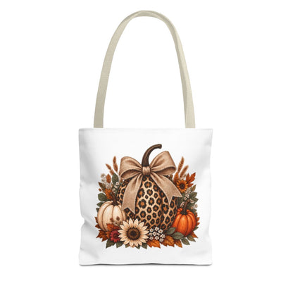 LEOPARD PUMPKIN TOTE BAG