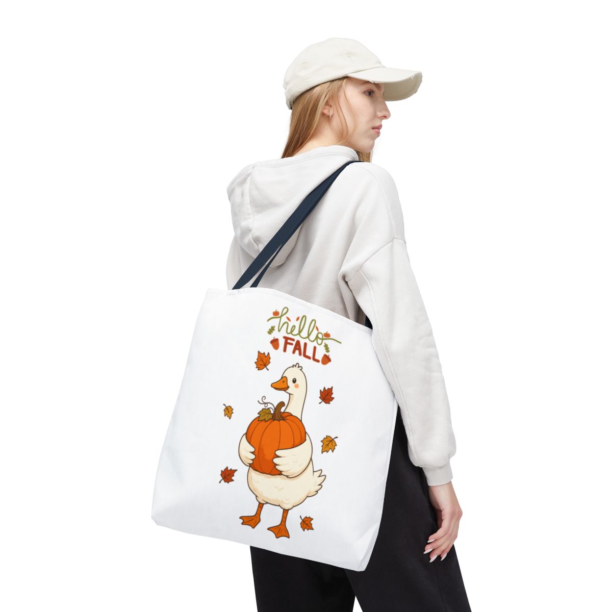 HELLO FALL GOOSE TOTE BAG