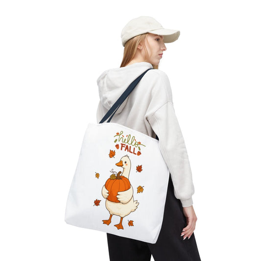 HELLO FALL GOOSE TOTE BAG