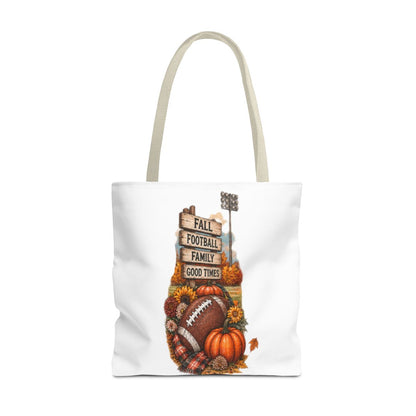 FALL FOOTBALL TOTE BAG