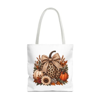 LEOPARD PUMPKIN TOTE BAG