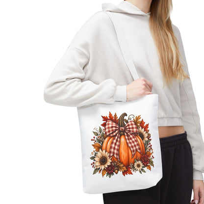 FALL PUMPKIN TOTE BAG