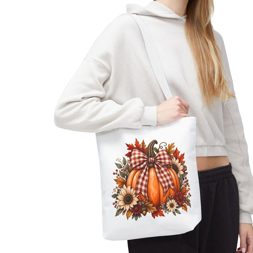 FALL PUMPKIN TOTE BAG