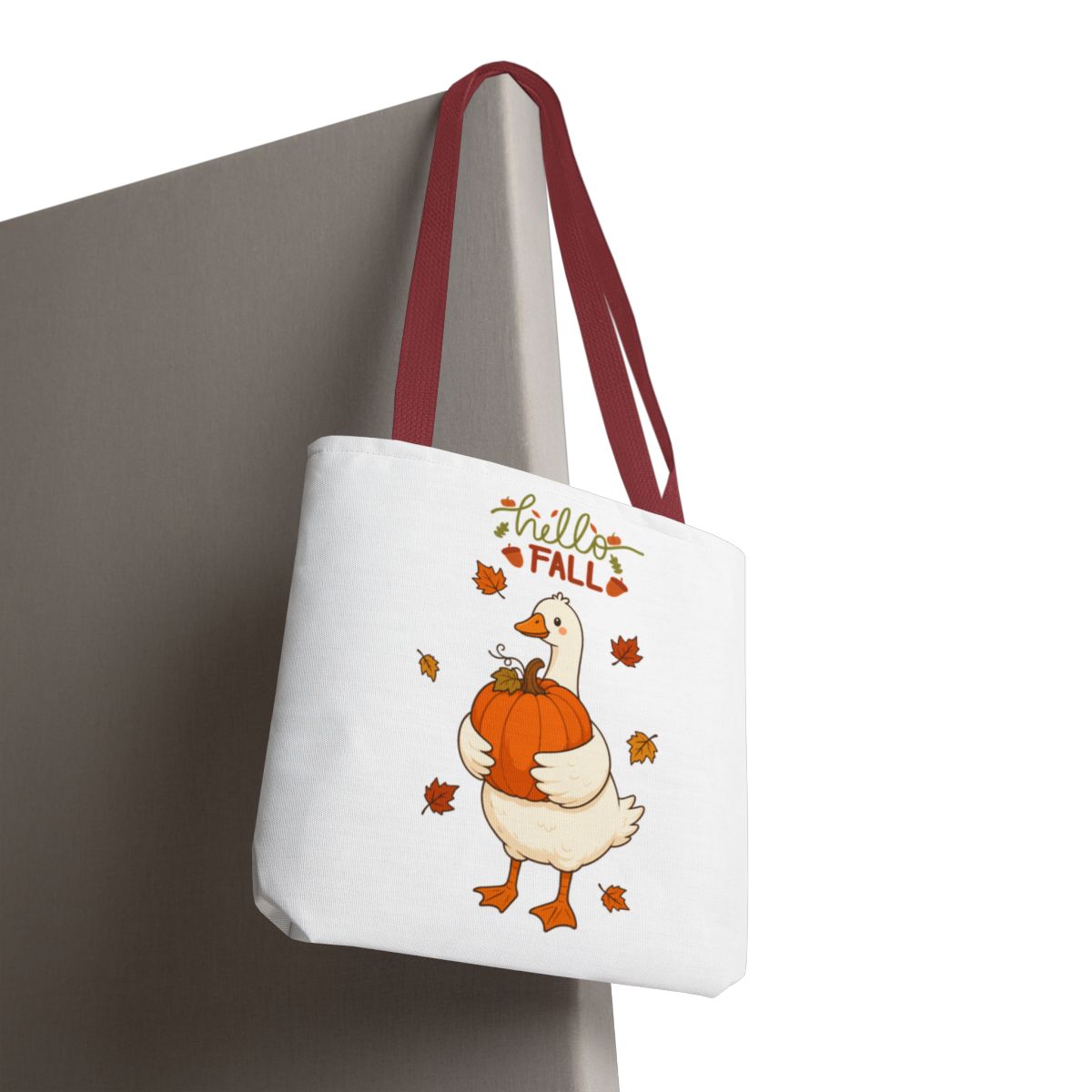 HELLO FALL GOOSE TOTE BAG