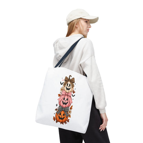 STACK OF PUMPKINS TOTE BAG