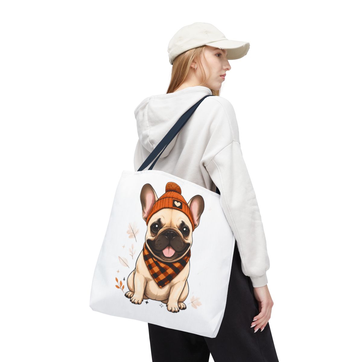 FALL BANDANA FRENCHIE TOTE BAG