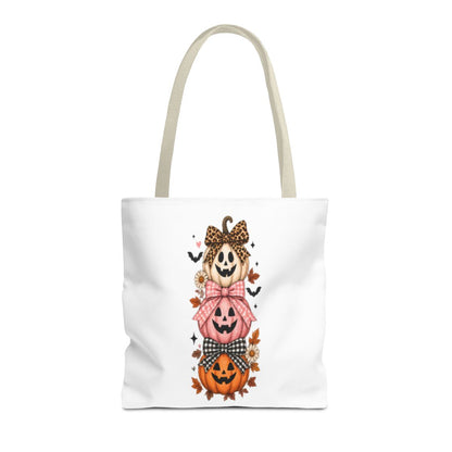 STACK OF PUMPKINS TOTE BAG