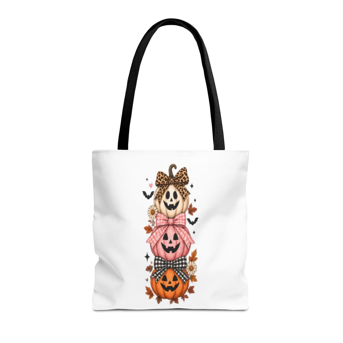 STACK OF PUMPKINS TOTE BAG