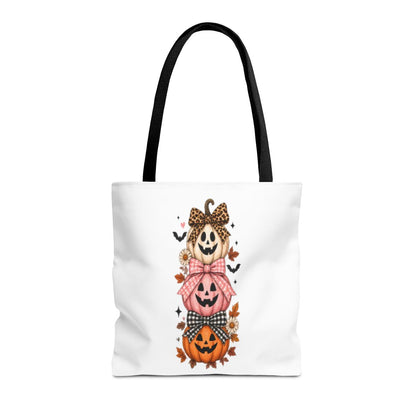 STACK OF PUMPKINS TOTE BAG